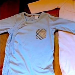 3month authentic Burberry onesie